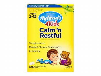 HYLAND'S 4Kids Calm 'n Restful, 125 quick dissolving tablets