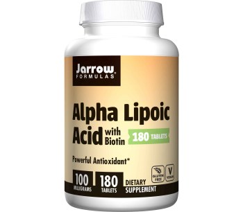 JARROW Alpha Lipoic Acid, 100mg,  180 tablets