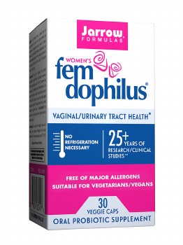 JARROW Fem-Dophilus®, 1 Billion CFU, 30 Veggie Caps