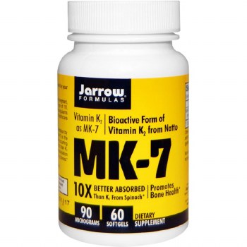 JARROW MK-7, 90 micrograms, 60 softgels