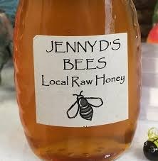 JENNY D'S BEES Local Raw Honey, 8 oz