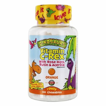 KAL Dinosaurs Vitamin C-Rex® Orange, 100 Chewables