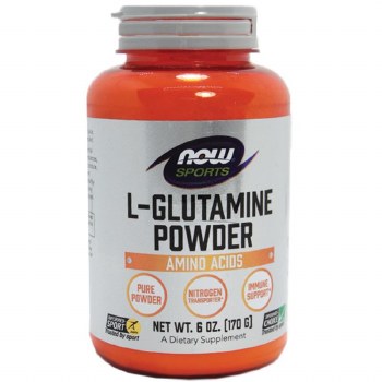 NOW L-Glutamine Powder, 6 oz