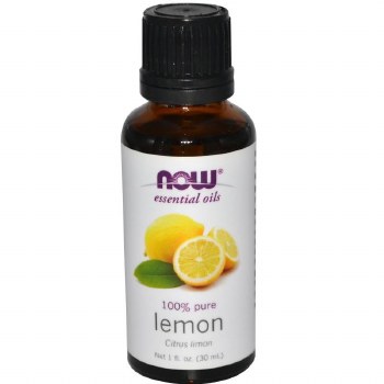 NOW 100% Pure Lemon Oil, 1 oz