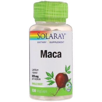 SOLARAY Maca, 525 mg - 100 Capsules