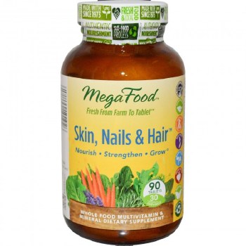 MEGAFOOD Skin, Nails &amp; Hair, 90 tablets