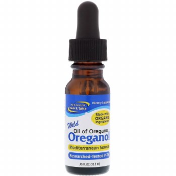 NORTH AMERICAN HERB &amp; SPICE Oreganol, Oil of Wild Oregano P73, .45 fl oz