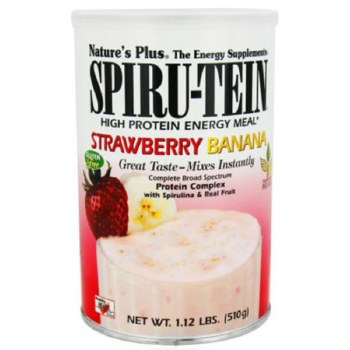 NATURE'S PLUS Spiru-Tein® High Protein Energy Meal Strawberry-Banana, 1.2 lbs