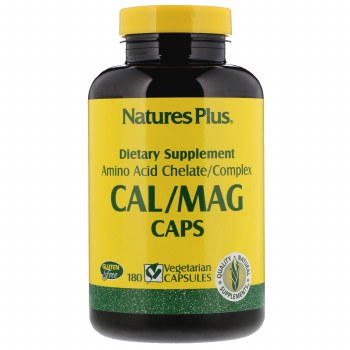NATURE'S PLUS Cal/Mag Caps, 180 capsules