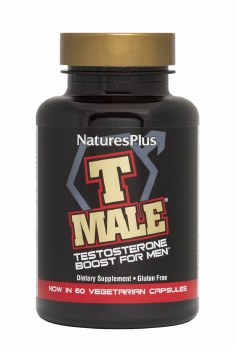 NATURE'S PLUS Ultra T Male Testosterone Boost For Men, 60 Tablets