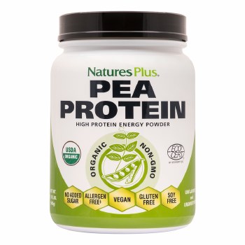 NATURE'S PLUS Organic Pea Protein, 1.1 lbs