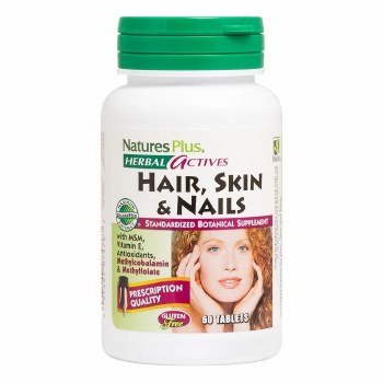 NATURE'S PLUS Hair Skin  Nails, 60 tablets