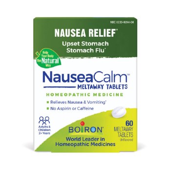 BOIRON Nausea Calm, 60 Meltaway Tablets