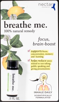 NECTAR ESSENCES Breathe Me Focus, Brain Boost, .11 fl oz