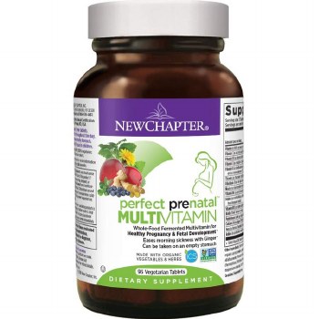 NEW CHAPTER Advanced Prenatal Multivitamin, 96 Vegetarian Tablets