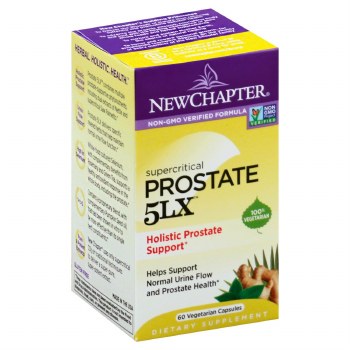 NEW CHAPTER Prostate 5LX Saw Palmetto Blend, 60 Vegetarian Capsules