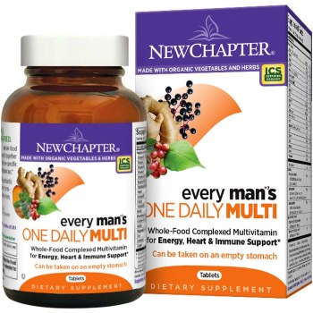 NEW CHAPTER Every Man's One Daily Multi, 48 Vegetarian Tablets