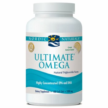 NORDIC NATURALS Ultimate® Omega Lemon, 1280 mg, 180 Softgels