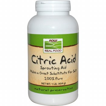 NOW Citric Acid, 1 lb