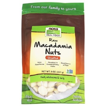 NOW FOODS Macadamia Nuts, Roasted &amp; Salted