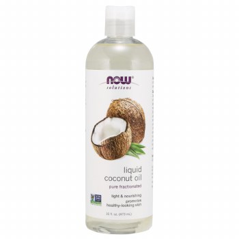 NOW Liquid Cocunut Oil Skincare, 16 oz