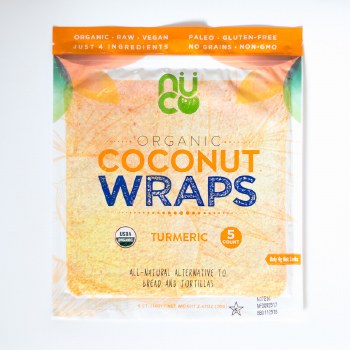 NUCO Coconut Turmeric Wrap, 5ct