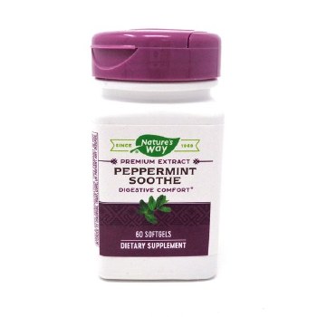 NATURE'S WAY Peppermint Soothe, 60 softgels