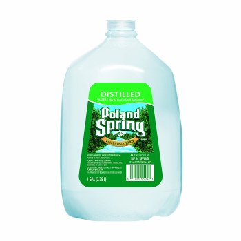 POLAND SPRINGS Distilled Water, 1 gallon