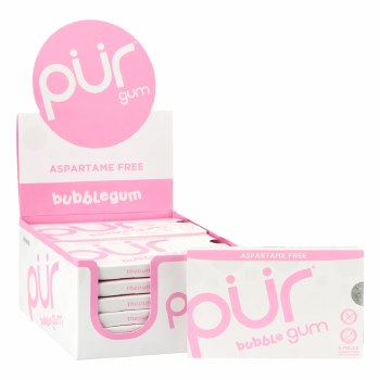 PUR  Bubble Gum, 9 pieces