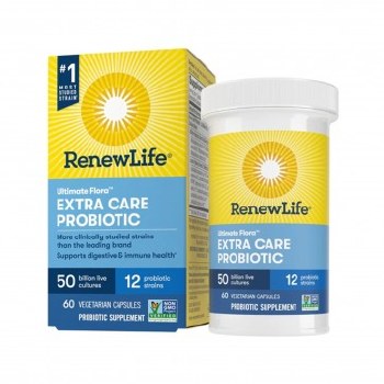 RENEW LIFE Ultimate Flora Extra Care Probiotic 50 billion, 60 capsules
