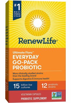RENEW LIFE Ultimate Flora Everyday Probiotic 15 billion, 30 capsules