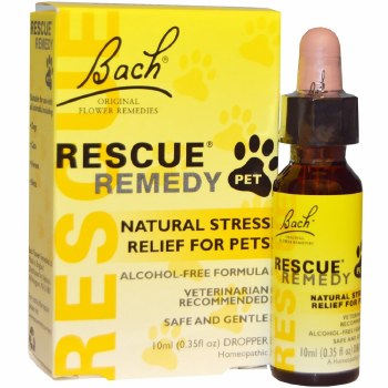 BACH Rescue Remedy Natural Stress Relief for Pets, .35 fl oz