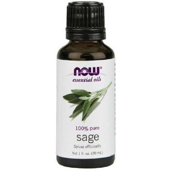 NOW 100% Pure Sage Oil, 1 oz
