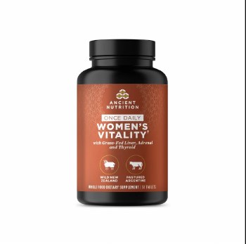 ANCIENT NUTRITION Once Daily Women's Vitality, 30 Tablets