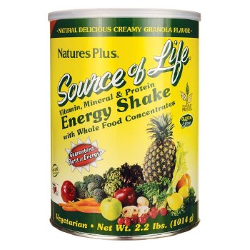 NATURE'S PLUS Source of Life® Energy Shake Creamy Granola, 2.2 lbs
