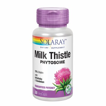 SOLARAY Milk Thistle Phytosome®, 30 Capsules
