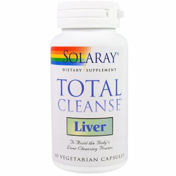 SOLARAY Total Cleanse Liver, 60 Vegetarian Capsules