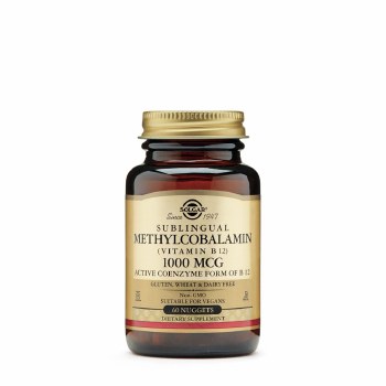 SOLGAR Methylcobalamin (Vitamin B12) 5000 mcg, 60 nuggets