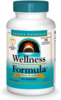 SOURCE NATURALS Wellness Formula, 240 capsules