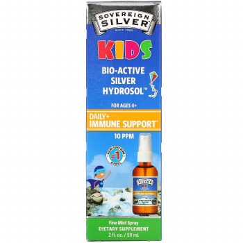 SOVEREIGN SILVER Kids Bio-Active Silver Hydrosol Immune Support