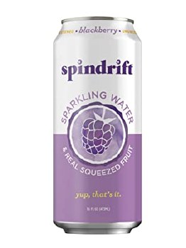 SPINDRIFT Sparkling Water, Blackberry, 16 fl oz
