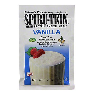 NATURE'S PLUS Spiru-Tein® High Protein Energy Meal Vanilla, 1.2 lbs