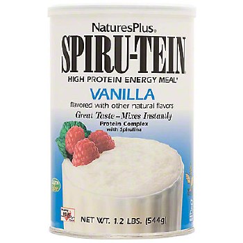 NATURE'S PLUS Spiru-Tein® High Protein Energy Meal Vanilla, 1.2 lbs