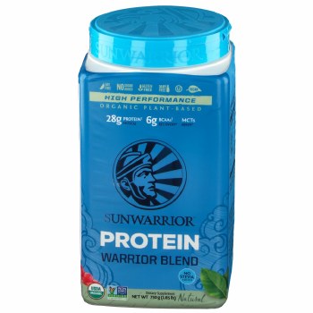 SUNWARRIOR Warrior Blend Plant-Based Protein, Natural, 30 Servings