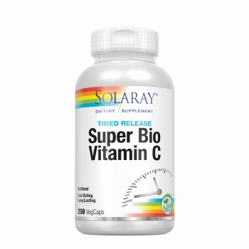 SOLARAY Super Bio C Buffered, 250 VegCaps