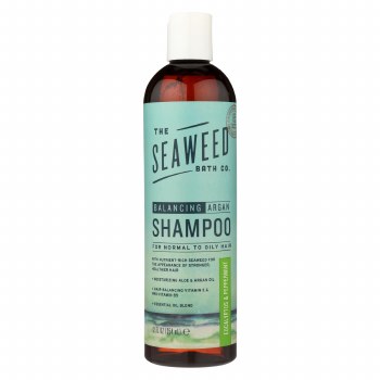 SEAWEED BATH CO Argan Oil &amp; Aloe Shampoo, Lavender 12 oz