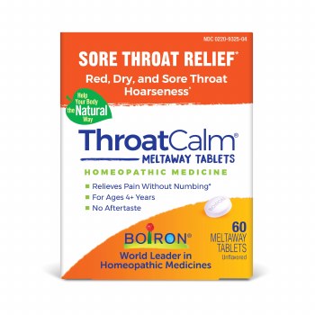 BOIRON Throat Calm, 60 tablets