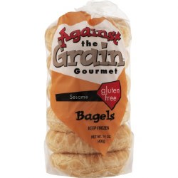 AGAINST THE GRAIN Gluten-Free Sesame Bagels