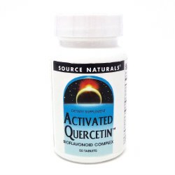 SOURCE NATURALS Activated Quercetin, 50 tablets