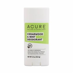 ACURE Cedarwood & Mint Deodorant, 2.2 oz